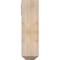 Ekena Millwork Merced Craftsman Smooth Bracket w/ Offset Brace, Douglas Fir, 7 1/2"W x 22"D x 26"H BKT0806X22X26MRC04SDF - alternate 4
